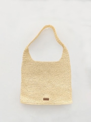 TALA Brown Raffia Tote - Image 1 of 2