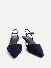 Linzi Blue Vogue Kitten Heel Courts - Image 3 of 5