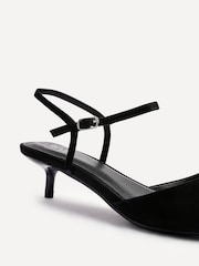 Linzi Black Vogue Kitten Heel Courts - Image 5 of 5