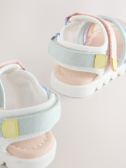 Mehrfarbig/Pastell - Trekker-Sandalen - Bild 5 von 5