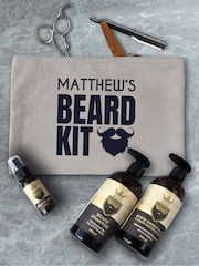 Personalised Fathers Day Beard Grooming Kit by Jonnys Sister - Image 2 of 3
