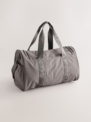 self. Taupe Brown Large Gym Bag - Image 3 of 7