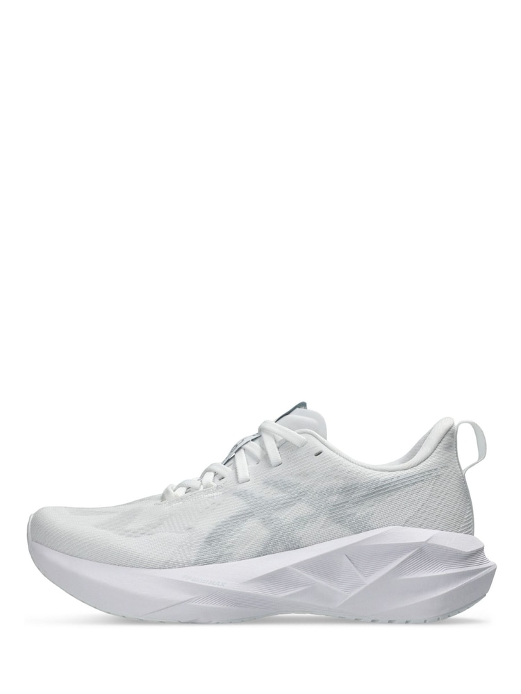 ASICS White Novablast 5 Running Trainers - Image 8 of 8 ASICS White Novablast 5 Running Trainers - Image 8 of 8