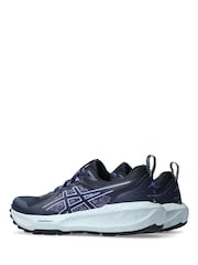 ASICS Navy/Purple Gel Sonoma 8 Trail Trainers - صورة 4 من 7