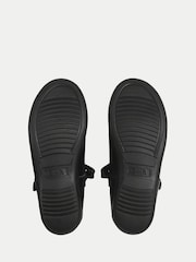 Start Rite Girls Dual Fit Novel Patent T-Bar Rip Tape School Black Shoes - Image 5 of 5