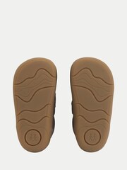 Start-Rite Girls Pink Moonbeam Rip Tape Unicorn Closed Leather First Walking Shoes - Image 6 of 6