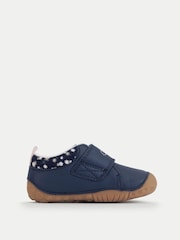 Start-Rite Baby Girls Blue Lila Rip Tape Closed Pre Walkers - Image 4 of 6