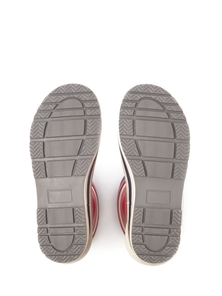 Start-Rite Red Little Puddle Toddler Slip-on Waterproof Wellies - Image 5 of 5