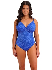 Fantasie Blue Punta Mita Underwire Plunge Swimsuit - Image 1 of 4