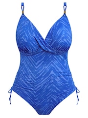 Fantasie Blue Punta Mita Underwire Plunge Swimsuit - Image 4 of 4