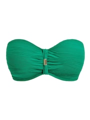 Fantasie Green Beach Waves Underwire Bandeau Bikini Top - Image 7 of 7