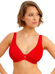 Freya Red Nomad Nights Underwire High Apex Bikini Top - Image 3 of 5