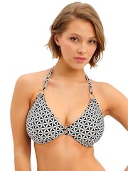 Freya Black Koh Tao Underwire Halter Bikini Top - Image 2 of 5