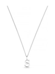Orelia Luxe Gold Tone S Initial Waterproof Necklace with Giftbox - Image 1 of 3