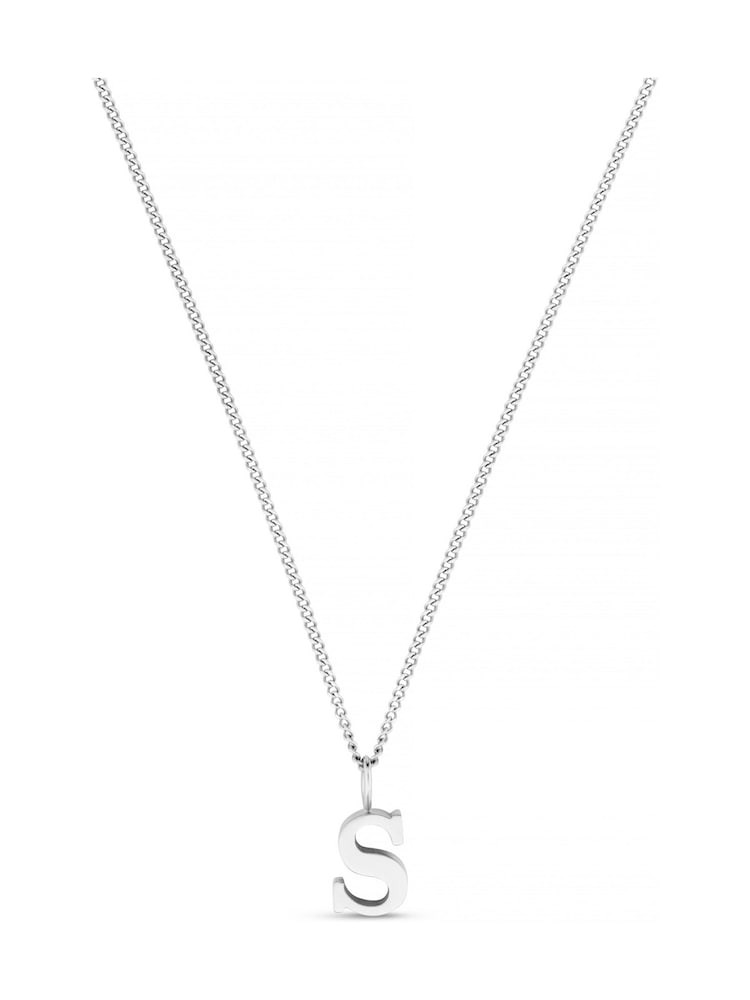 Orelia Luxe Gold Tone S Initial Waterproof Necklace with Giftbox - Image 1 of 3