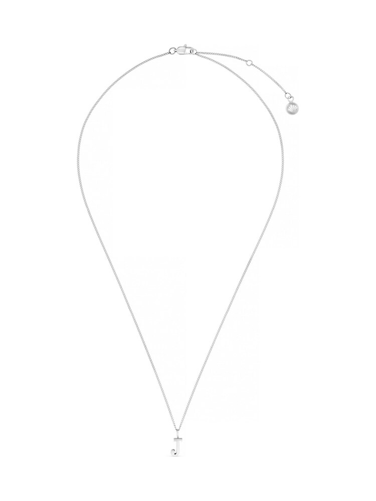 Orelia Luxe Gold Tone J Initial Waterproof Necklace with Giftbox - Image 2 of 3