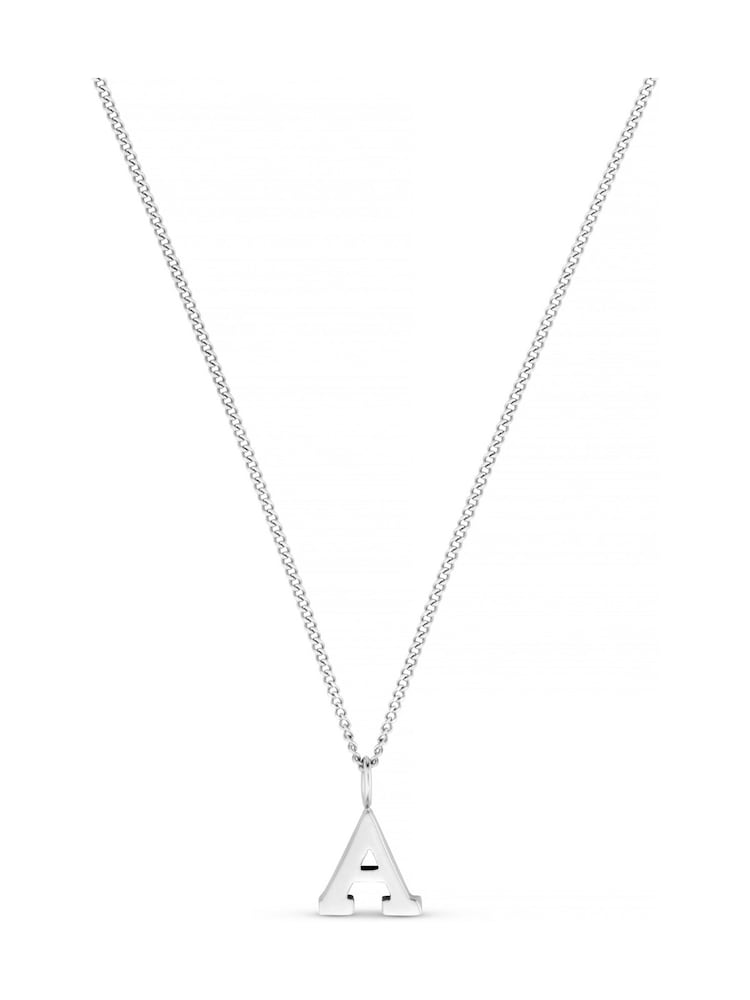 Orelia Luxe Gold Tone A Initial Waterproof Necklace with Giftbox - Image 1 of 3