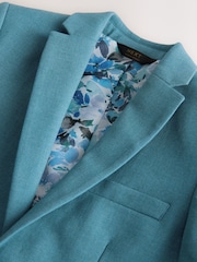 Teal Blå - Suit Jacka (12månader-16år) - Bild 6 av 7