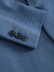 Blue Skinny Fit Suit Jacket (3-16yrs) - Image 4 of 4