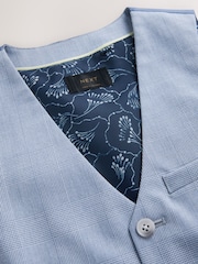 浅蓝色格纹 - 马甲（12个月-16年） - 9的图像8｝