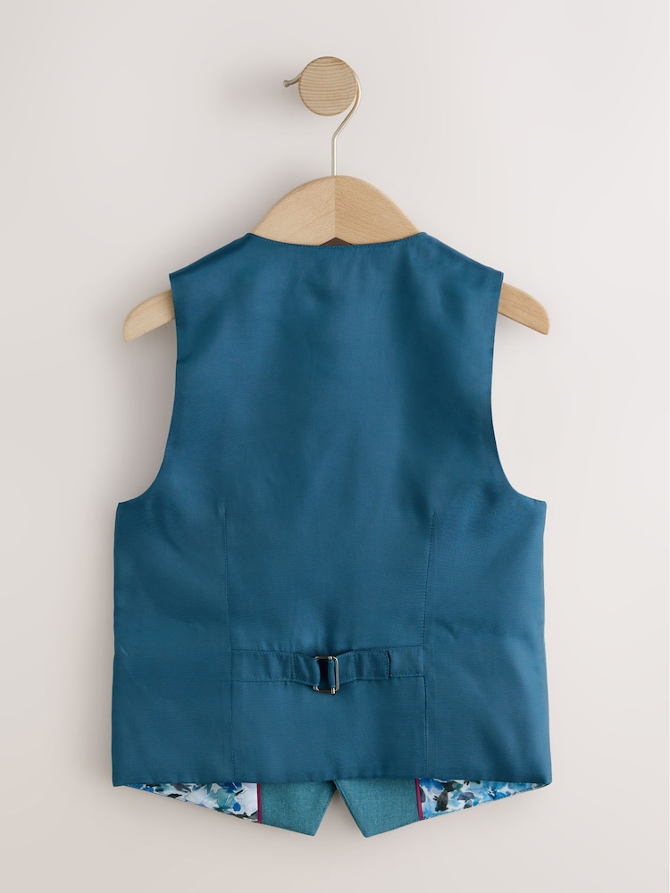 茶蓝色 - 马甲（12个月-16年） - 4的图像2｝