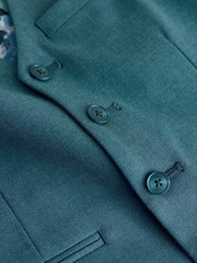 茶蓝色 - 马甲（12个月-16年） - 4的图像4｝