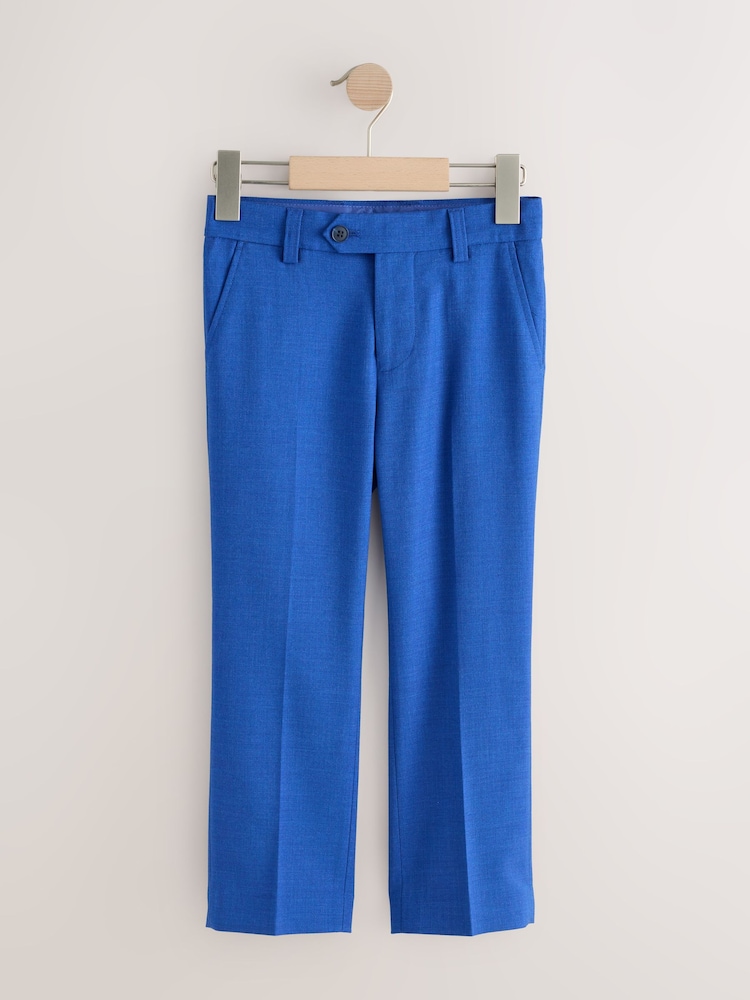 Cobalt Blue Suit Trousers (3-16yrs) - Image 1 of 4 Cobalt Blue Suit Trousers (3-16yrs) - Image 1 of 4