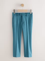Teal Blue Suit Trousers (3-16yrs) - Image 1 of 5