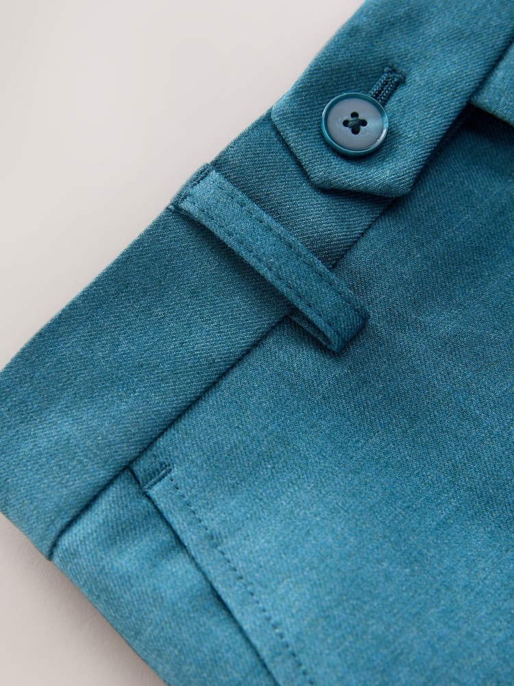 Teal Blue Suit Trousers (3-16yrs) - Image 5 of 5