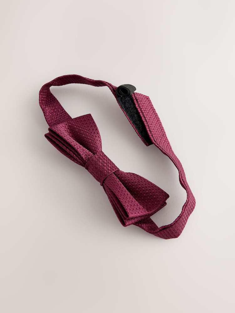 Burgundy Bow Tie (3-16yrs) - Image 1 of 3 Burgundy Bow Tie (3-16yrs) - Image 1 of 3