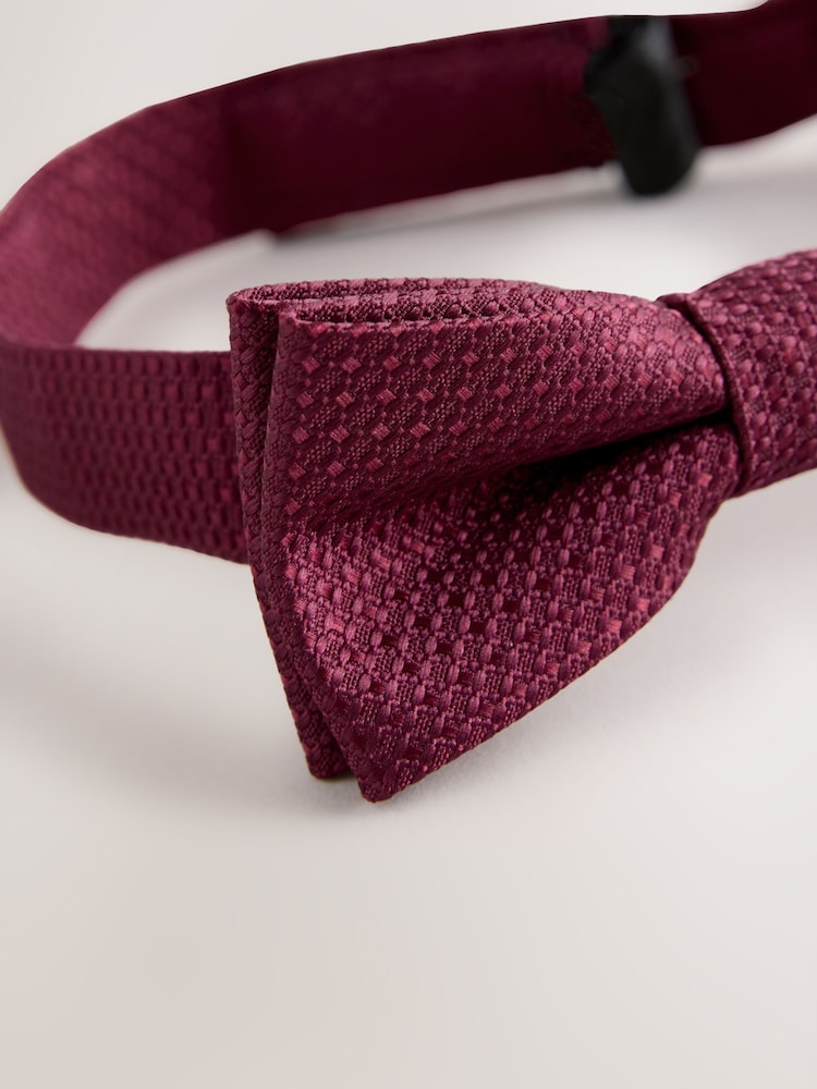 Burgundy Bow Tie (3-16yrs) - Image 3 of 3 Burgundy Bow Tie (3-16yrs) - Image 3 of 3