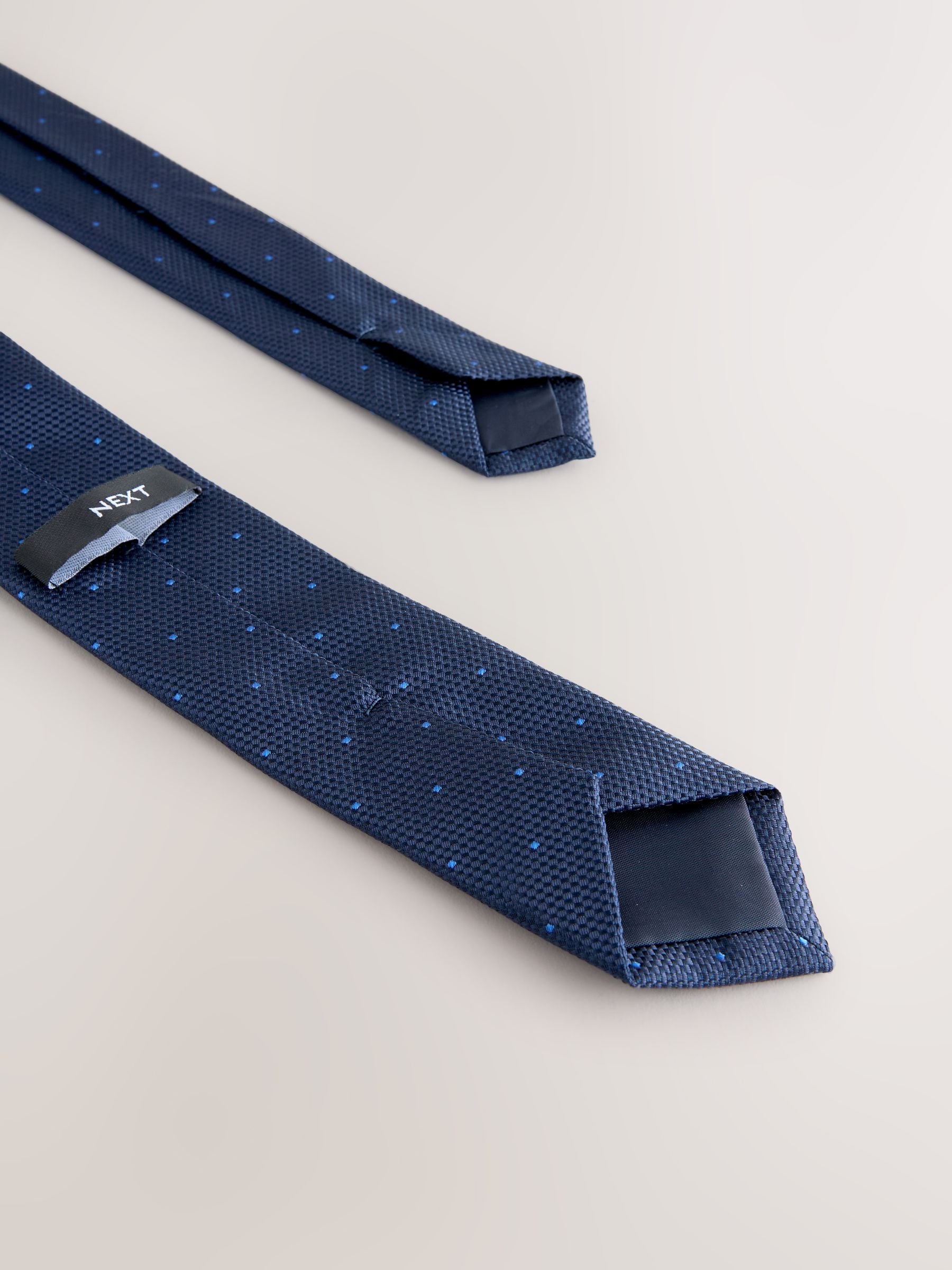 Buy Navy Polka Dot Tie (3-16yrs) from Next USA