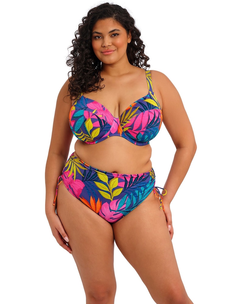 Elomi Blue Porto Rafti Adjustable Bikini Briefs - Image 1 of 5