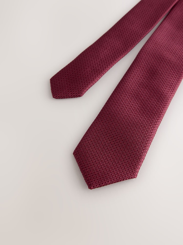 Burgundy Tie (3-16yrs) - Image 2 of 4 Burgundy Tie (3-16yrs) - Image 2 of 4