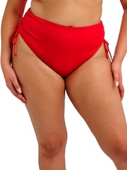 Elomi Red Plain Sailing Adjustable Bikini Briefs - Image 3 of 5