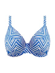 Elomi Blue Fiji Falls Underwire Plunge Bikini Top - Image 5 of 5