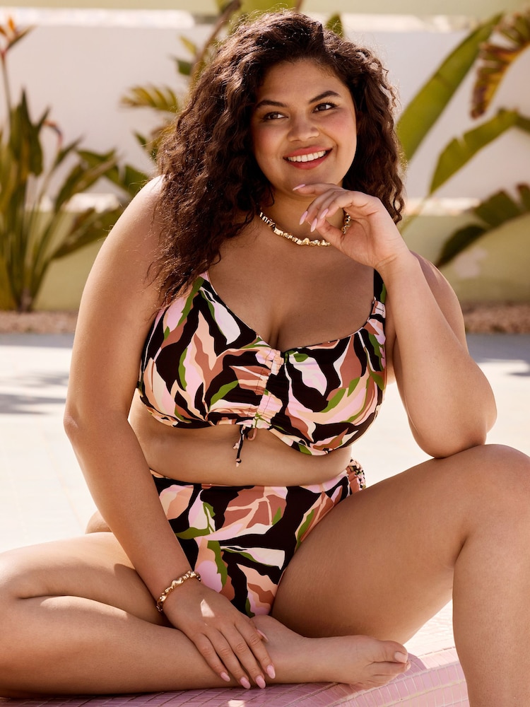 Elomi Black Ocean Avenue Underwire Bikini Top - Image 1 of 5