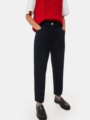Whistles Black Tessa Casual Trousers - Image 3 of 5
