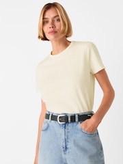 Camiseta Whistles Posie com acabamento duplo - Imagem 1 de 5