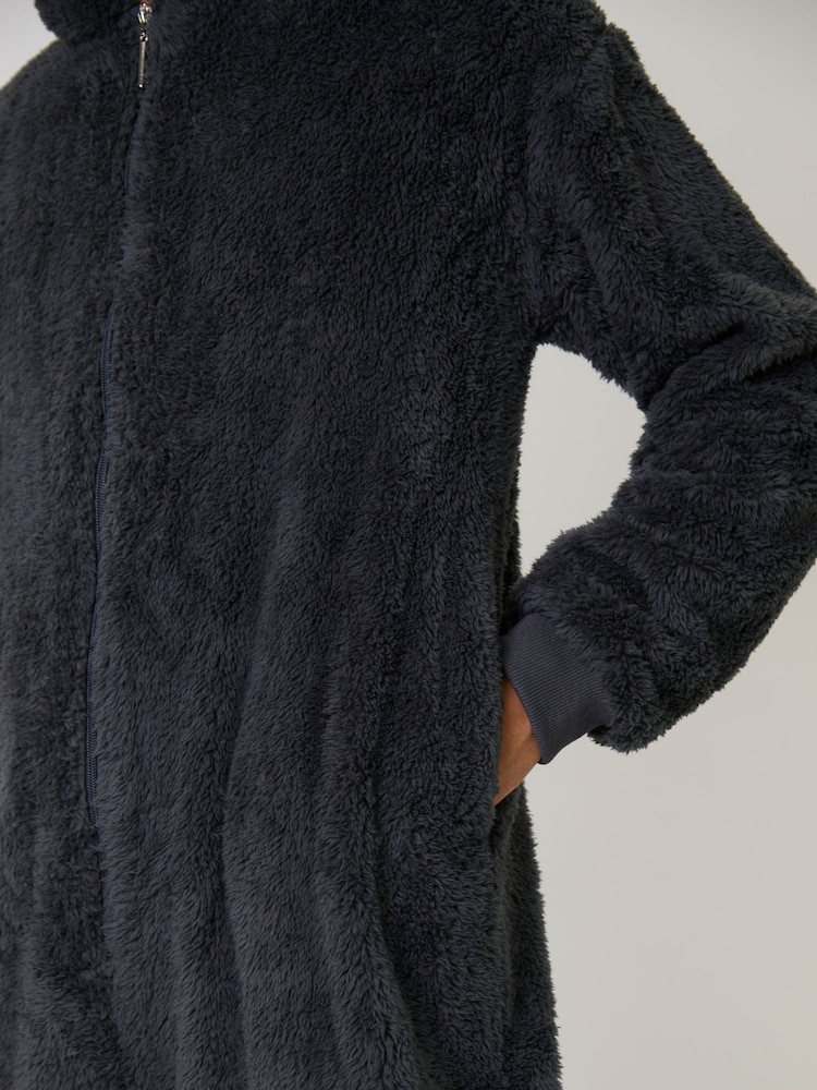 Loungeable Grey Mens All-In-One - Image 5 of 5