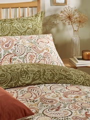 Duvet Day Multi Anika Paisley Printed Soft Touch Duvet Set - Image 2 of 3