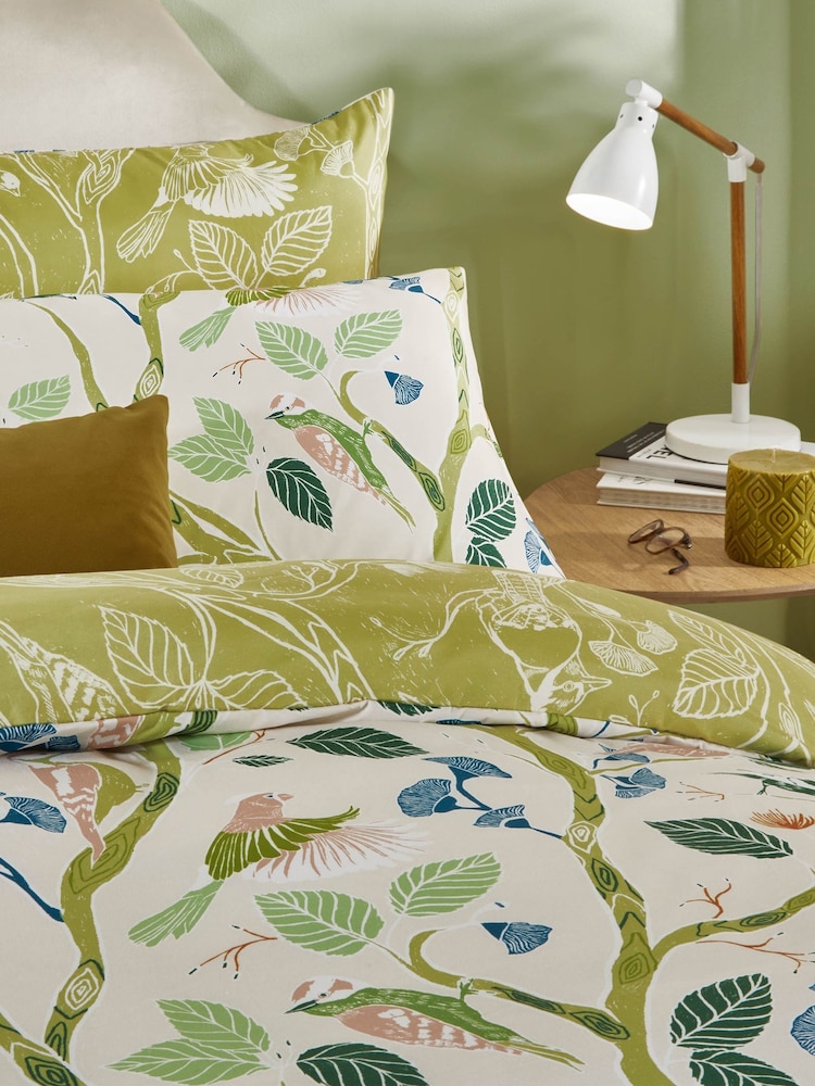 Duvet Day Multi Woodlow Printed Soft Touch Duvet Set - Image 2 of 3