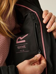 Regatta Black Kelane Heavyweight Coat - Image 6 of 9