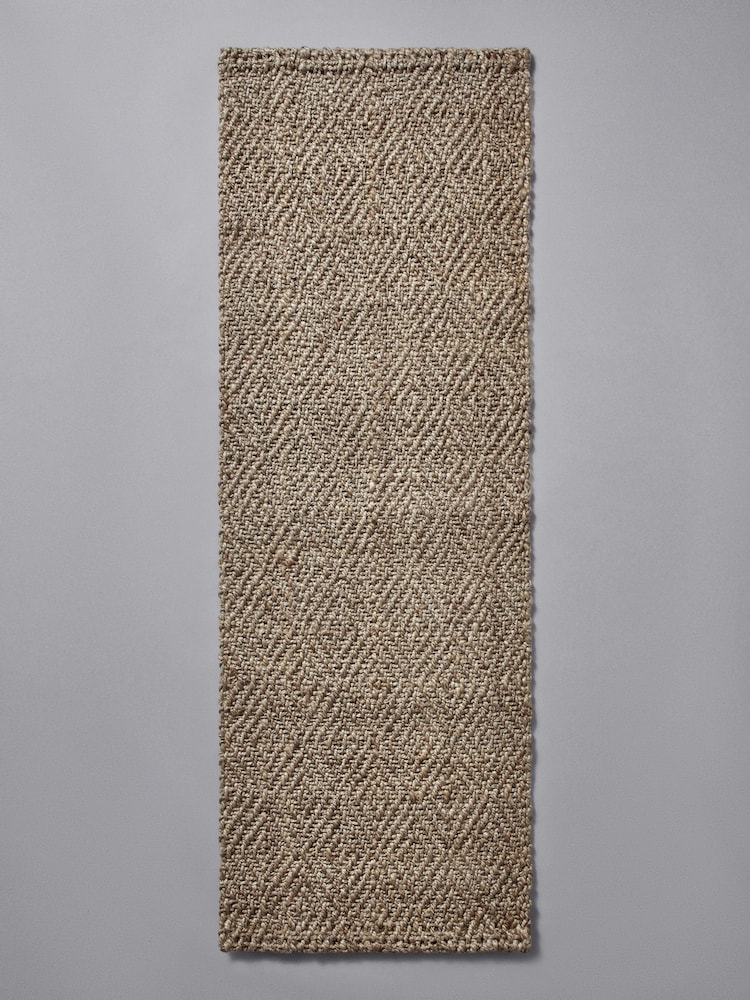 The Set 2 Pack Natural Woven Jute Flatweave Runners - Image 2 of 3
