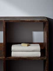 The Set White Set of 2 Popcorn Texture Towels - Image 1 of 6