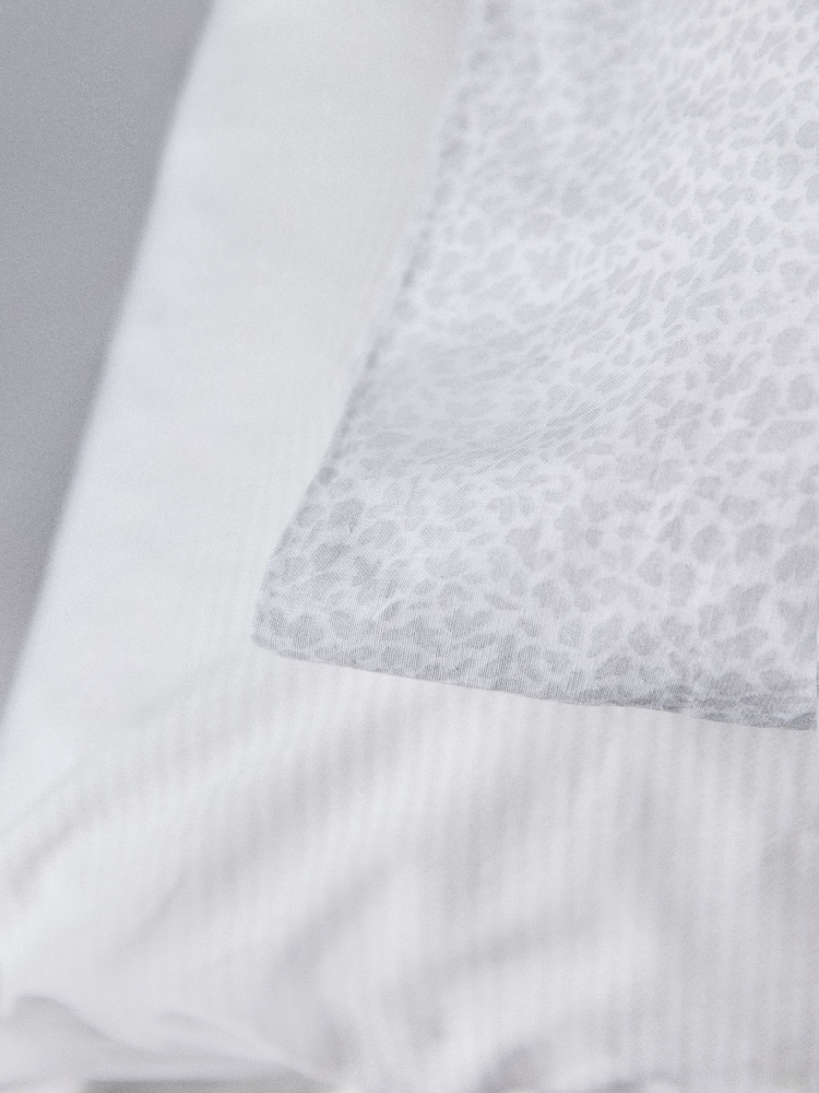 The Set 2 Pack Grey Stripe Floral Duvet Cover and Pillowcase Set with Fitted Sheets - Image 5 of 5