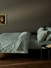 The Set 2 Pack Green Gingham Floral Duvet Cover and Pillowcase Set with Fitted Sheets - Image 3 of 5