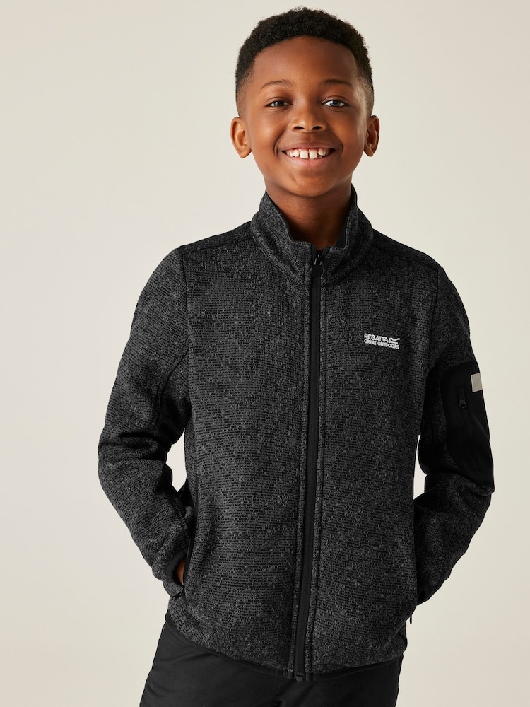 Regatta Black Junior Newhill Fleece - Image 1 of 9