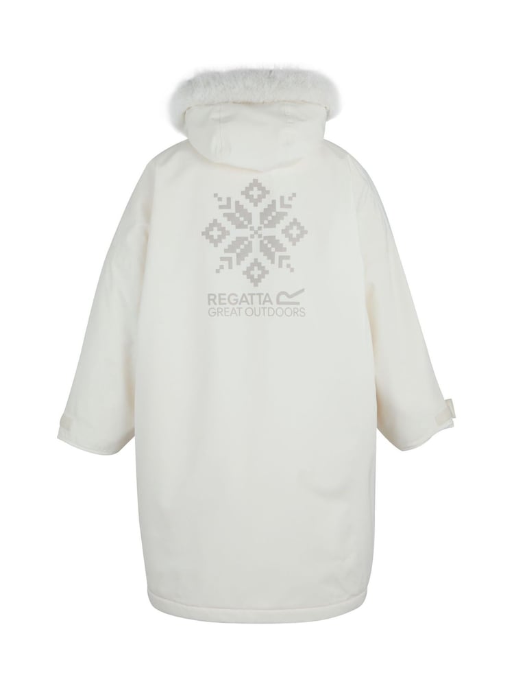 Regatta White Junior Waterproof Pro Changing Robe - Image 9 of 9 Regatta White Junior Waterproof Pro Changing Robe - Image 9 of 9