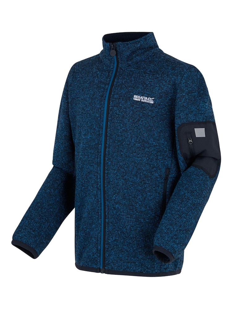 Regatta Blue Junior Newhill Fleece - Image 9 of 9 Regatta Blue Junior Newhill Fleece - Image 9 of 9